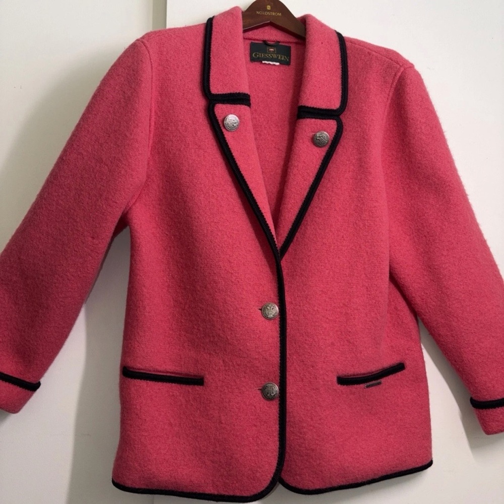 Giesswein Vintage 2002 Tyrolean Boiled wool Blazer - Picture 6 of 16